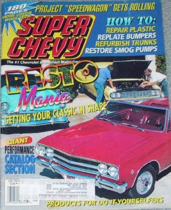 SUPER CHEVY 1996 JUNE - MICKEY THOMPSON'S '63 VETTE